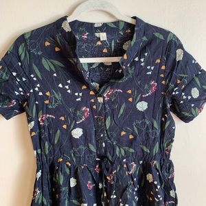 Breezy Cotton Floral Dress